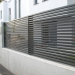 Zaunkonfigurator für Aluminium Lamellenzaun. Lattenzaun, Tore, Gartentüre